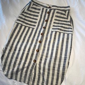 Maeve linen blend skirt - Anthropologie